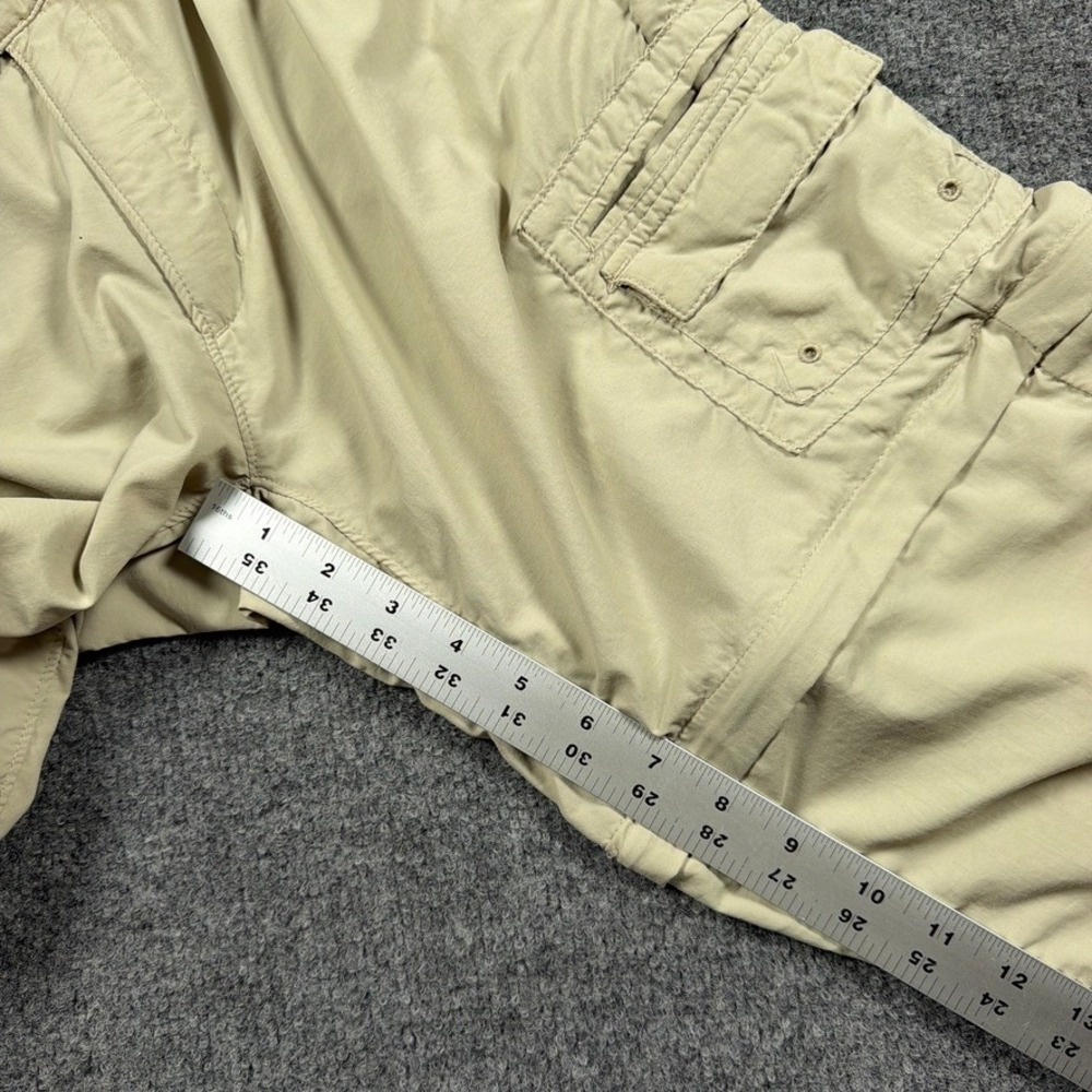 Columbia Convertible Cargo Pants Womens S Khaki Titanium Omni-Dry Zip Off Hiking - Picture 12 of 15